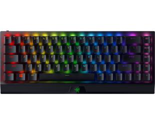 Žaidimų klaviatūra Razer BlackWidow V3 Mini HyperSpeed Mechanical Gaming Keyboard, RGB LED light, QWERTY US International, Wireless, Black, Green Swi