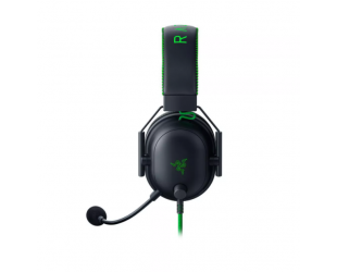 Ausinės su mikrofonu Razer Multi-platform BlackShark V2 Special Edition Headset, On-ear, Microphone, Black/Green, Wired, Yes
