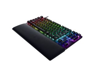 Žaidimų klaviatūra Razer Huntsman V2 Tenkeyless, Optical Gaming Keyboard, RGB LED light, US, Black, Wired, Clicky Purple Switch