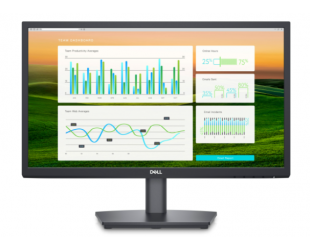 Monitorius Dell LCD monitor E2222HS 22 ", VA, FHD, 1920 x 1080, 16:9, 5 ms, 250 cd/m², Black, HDMI ports quantity 1, 60 Hz