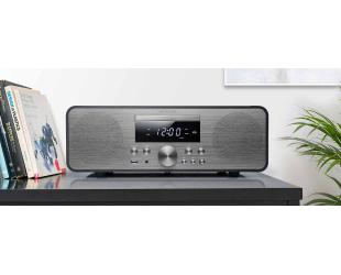 Radijo imtuvas Muse Bluetooth Micro System M-880 BTC 80 W, Wireless connection, Silver, AUX in, CD player, NFC, Bluetooth