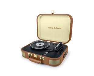Patefonas Muse Vintage Collection Turntable Stereo System MT-501 ATC USB port, AUX in, 2x5 W, Brown