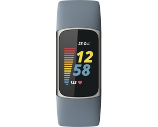 Išmanusis laikrodis Fitbit Charge 5 Fitness tracker, GPS (satellite), AMOLED, Touchscreen, Heart rate monitor, Activity monitoring 24/7, Waterproof,