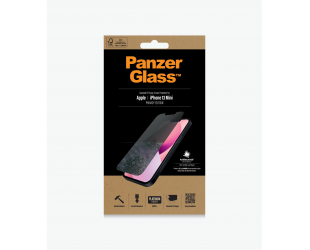 Ekrano apsauga PanzerGlass Apple, iPhone 13 Mini, Tempered glass, Black, Privacy Screen Protector