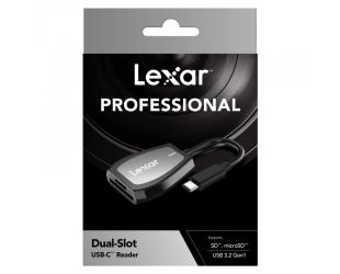 Kortelių skaitytuvas Lexar Pro USB-C Dual-Slot Reader