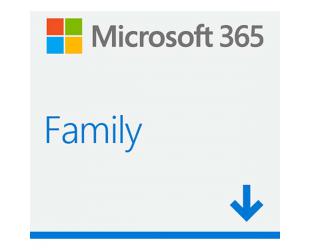 Microsoft 6GQ-00092, M365 Family, ESD, P8, 1 year(s), All Languages