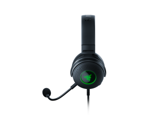 Ausinės Razer Gaming Headset Kraken V3 Hypersense Built-in microphone, Black, Wired, Noice canceling