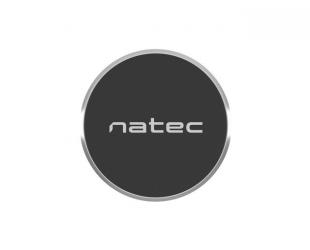 Laikiklis Natec Magnetic Air Vent Car Holder For Smartphone FIERA Black/Silver, Adjustable, 360 °