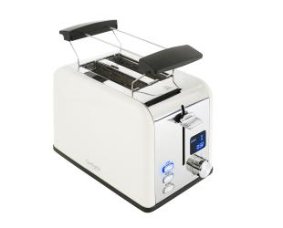 Skrudintuvas Gerlach Toaster GL 3221 Power 1100 W, Number of slots 2, Housing material Plastic, Cream