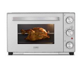 Mini orkaitė Caso Compact oven TO 32 SilverStyle 32 L, Electric, Easy Clean, Manual, Height 34.5 cm, Width 54 cm, Silver