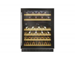 Vyno šaldytuvas Hoover Wine Cooler HWCB 60/N Energy efficiency class G Free standing Bottles capacity 46 Black