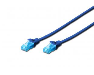 Tinklo kabelis Digitus CAT 5e 0.5 m mėlynas