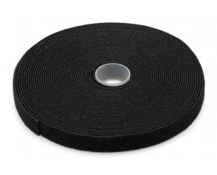 Kabelio kanalas Digitus | Cable management touch fastener strap | 10 m | Black