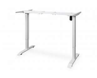 Stalo rėmas Digitus Desk frame, 70 - 120 cm, Maximum load weight 80 kg, Metal, White