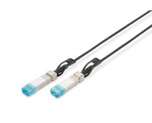 Kabelis Digitus 10GBase Twinaxial 0.5 m Juodas