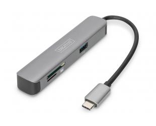 Jungčių stotelė Digitus USB-C Dock DA-70891 USB 3.0 Type-C
