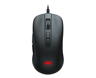 Žaidimų pelė AOC Gaming Mouse GM300B Wired, 6200 DPI, USB Type-A, Black