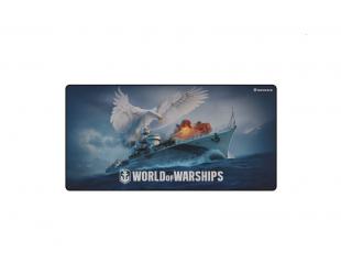 Pelės kilimėlis Genesis Mouse Pad Carbon 500 WOWS Lightning Multicolor