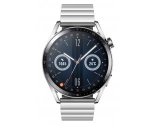 Išmanusis laikrodis Huawei GT 3 (46 mm) 1.43”, Smart watch, GPS (satellite), AMOLED, Touchscreen, Heart rate monitor, Waterproof, Bluetooth, Stainless