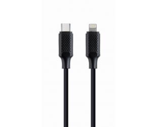 Kabelis Gembird USB Type-C to 8-pins charging & data cable CC-USB2-CM8PM-1.5M 1.5 m, Black, USB Type-C, 8-pin