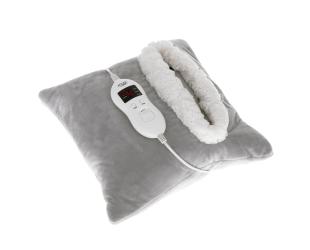 Šildoma antklodė Adler Heating Blanket AD 7412 Number of heating levels 8, Number of persons 1, Washable, Soft fleece, 80 W, Grey