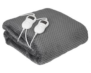 Šildoma antklodė Camry Electric Heated Blanket CR 7417 Number of heating levels 8, Number of persons 2, Washable, Remote control, Coral fleece/Polyest