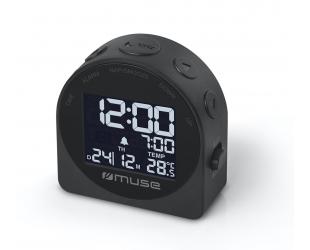 Žadintuvas Muse Portable Travelling Alarm Clock  M-09C Black