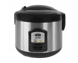 Ryžių virimo puodas Mesko Rice cooker MS 6411 1000 W, 1.5 L, Black/Stainless steel