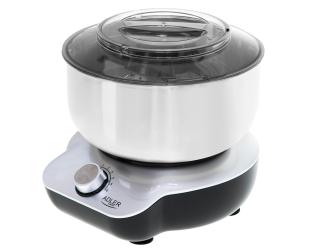 Mikseris Adler 360° rotating mixer with bowl AD 4222 Mixer with bowl, 650 W, Number of speeds 6, 360° rotational base, Silver
