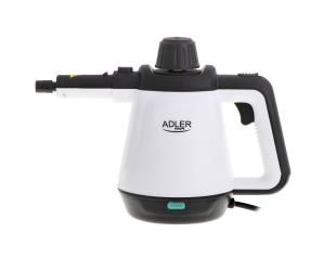 Garų valytuvas Adler Steam cleaner AD 7038 Power 1200 W, Steam pressure 3.5 bar, Water tank capacity 0.45 L, White/Black