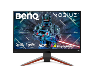 Monitorius Benq Monitor EX2710Q 27 ", IPS, QHD, 2560 x 1440, 16:9, 1 ms, 400 cd/m², Dark grey, HDMI ports quantity 2, 144 Hz