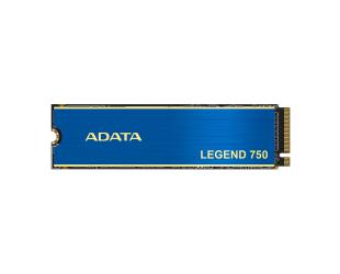 SSD diskas ADATA LEGEND 750 500 GB, SSD form factor M.2 2280, SSD interface PCIe Gen3x4, Write speed 3000 MB/s, Read speed 3500 MB/s