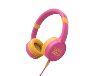 Ausinės Energy Sistem Headphones Lol&Roll Pop Kids Built-in microphone, Pink, Wired, On-Ear