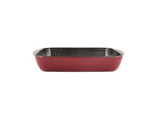 Kepimo forma Stoneline Casserole dish 	21477 4.5 L, 40x27 cm, Borosilicate glass, Red, Dishwasher proof