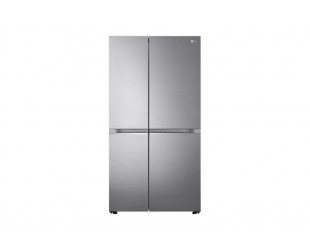 Šaldytuvas LG Refrigerator GSBV70PZTE Energy efficiency class E, Free standing, Side by side, Height 179 cm, No Frost system, Fridge net capacity 416