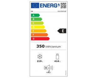 Šaldytuvas LG Refrigerator GSLV90MCAE Energy efficiency class E, Free standing, Side by side, Height 179 cm, No Frost system, Fridge net capacity 416