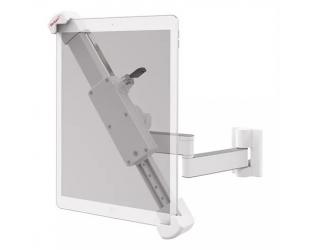 Laikiklis Barkan 7"-14" Tablet Mount T72VL Wall mount, Rotate, Fold, Pivot, Swivel, Maximum weight (capacity) 1.4 kg, Adjustable, 360 °, White
