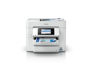 Rašalinis daugiafunkcinis spausdintuvas Epson Multifunctional printer WorkForce Pro WF-C4810DTWF Colour, Inkjet, A4, Wi-Fi, White