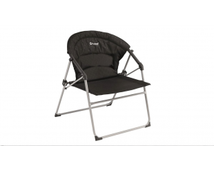 Turistinė kėdė Outwell Arm Chair Campana 120 kg, Black, 100% polyester
