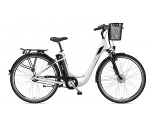 Elektrinis dviratis Telefunken Multitalent RC840, City E-Bike, Motor power 250 W, Wheel size 28", Warranty 24 month(s), White