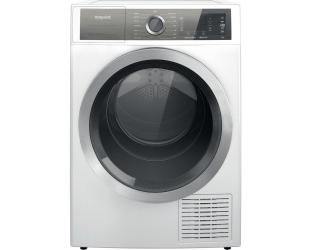 Džiovyklė Hotpoint Dryer machine H8 D94WB EU Energy efficiency class A+++, Front loading, 9 kg, Condensation, LCD, Depth 64.9 cm, White