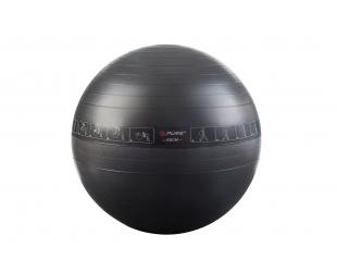 Kamuolys Pure2Improve P2I200070 Exercise Ball, 65 cm, Black, PVC