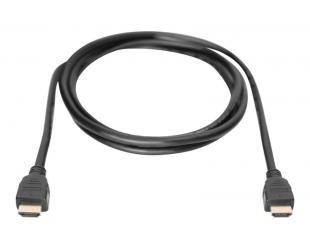 Kabelis Digitus Ultra High Speed HDMI Cable with Ethernet AK-330124-020-S Black, HDMI to HDMI, 2 m