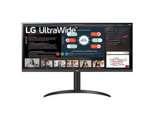 Monitorius LG 34WP550-B 34", IPS, UltraWide Full HD, 2560x1080 pixels, 21:9, 5 ms, 200 cd/m², Black, Headphone Out, 75 Hz, HDMI ports quantity 2