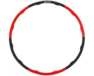 Lankas Pure2Improve Hula Hoop Black/Red, Foam, PP (Polypropylene)