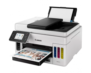 Rašalinis daugiafunkcinis spausdintuvas Canon Inkjet printer IJ MFP GX5050 EUR Color Inkjet, A4, Wi-Fi, White/Black