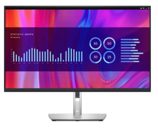 Monitorius Dell USB-C Hub P3223DE 31.5", IPS, QHD, 2560 x 1440, 16:9, 5 ms, 350 cd/m², Black, 60 Hz, HDMI ports quantity 1