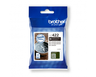 Rašalo kasetė Brother LC422BK Ink Cartridge, Black