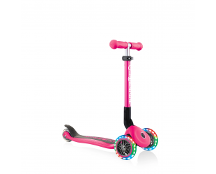 Paspirtukas Globber Junior Foldable Light Scooter, Fuchsia