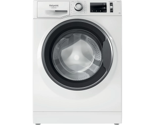 Skalbimo mašina Hotpoint Washing machine NM11 846 WS A EU N Energy efficiency class A, Front loading, Washing capacity 8 kg, 1351 RPM, Depth 60.5 cm,
